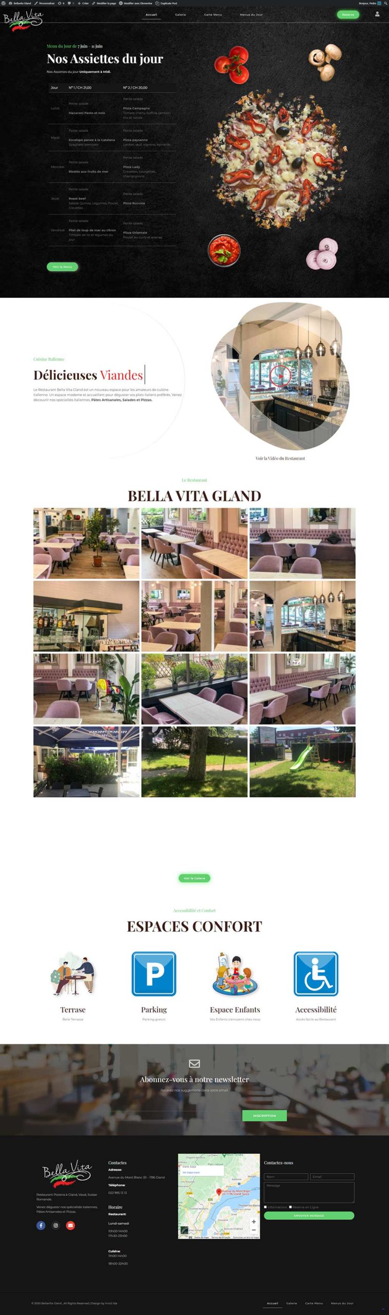 Restaurant Bella Vita aGland